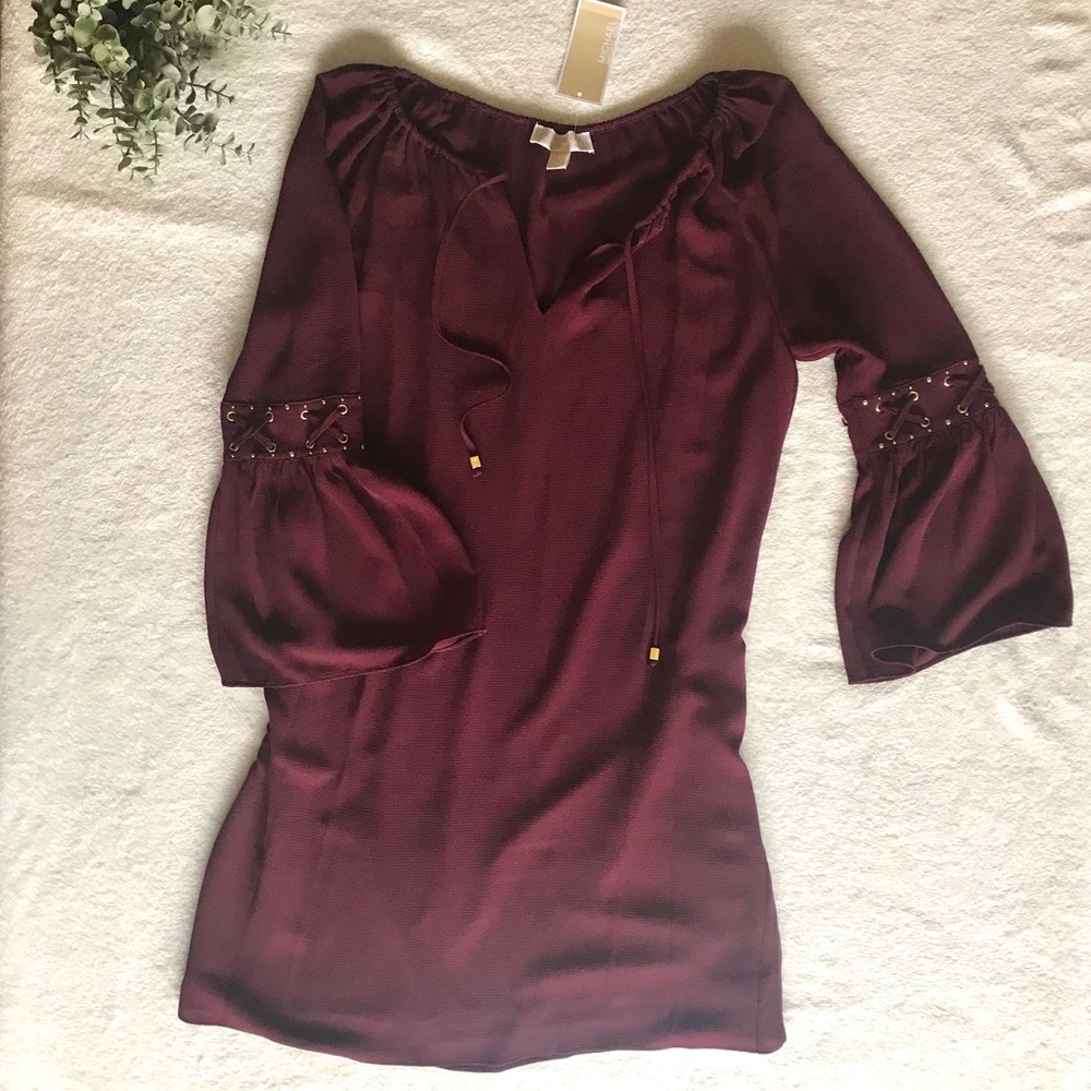 NWT Michael Kors Bell Sleeve Dress